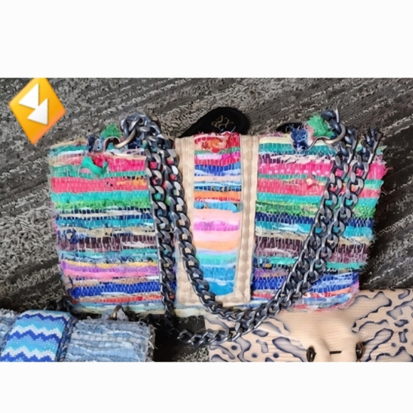 Belier Belier Brazilian Greta's Collection handbag handmade in Brazil. Org $379 - Picture 3 of 8